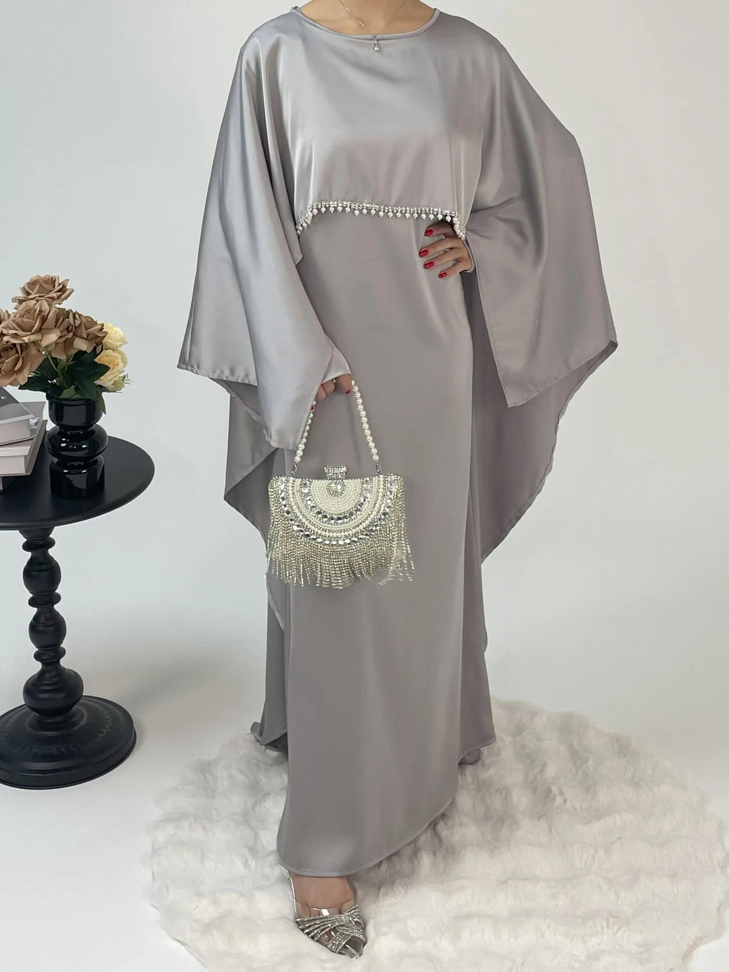 Trade Elegant Simple Women's Cloak Sadie Dress Robe Abaya display picture 10