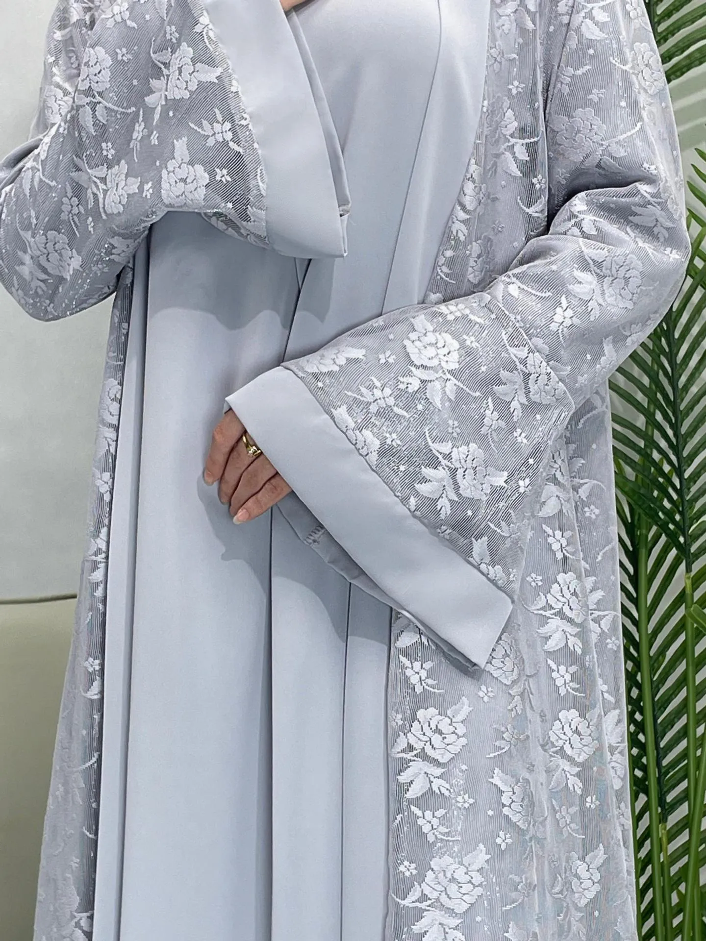 Muslim Fashion Women Islamic Traditional Dress Arab Dress Kaftan Abaya Robe display picture 6