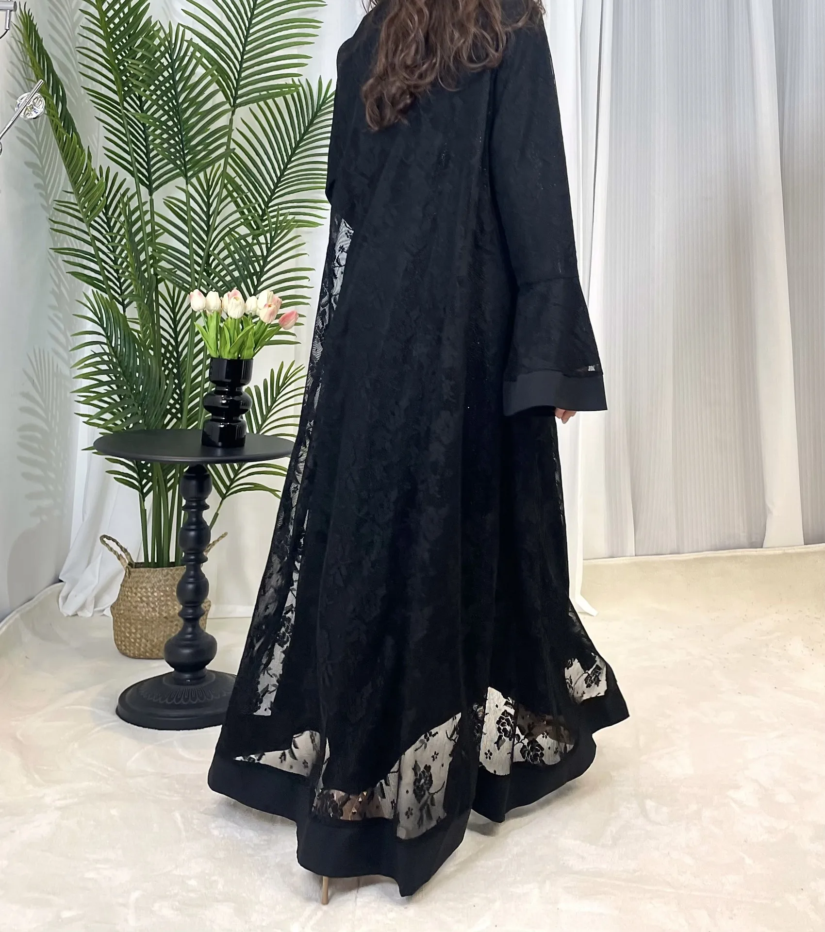 Muslim Fashion Women Islamic Traditional Dress Arab Dress Kaftan Abaya Robe display picture 10