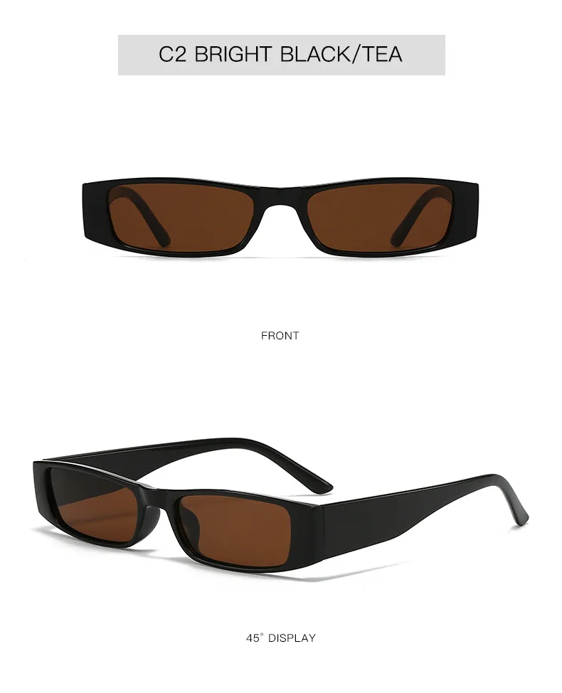 New Fashion Small Frame Sunglasses Internet Popular Classic Sunglasses Trendy Street Shooting Men's And Women's UV Protection Sunglasses display picture 7