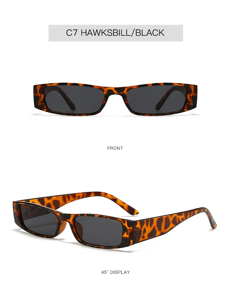 New Fashion Small Frame Sunglasses Internet Popular Classic Sunglasses Trendy Street Shooting Men's And Women's UV Protection Sunglasses display picture 12