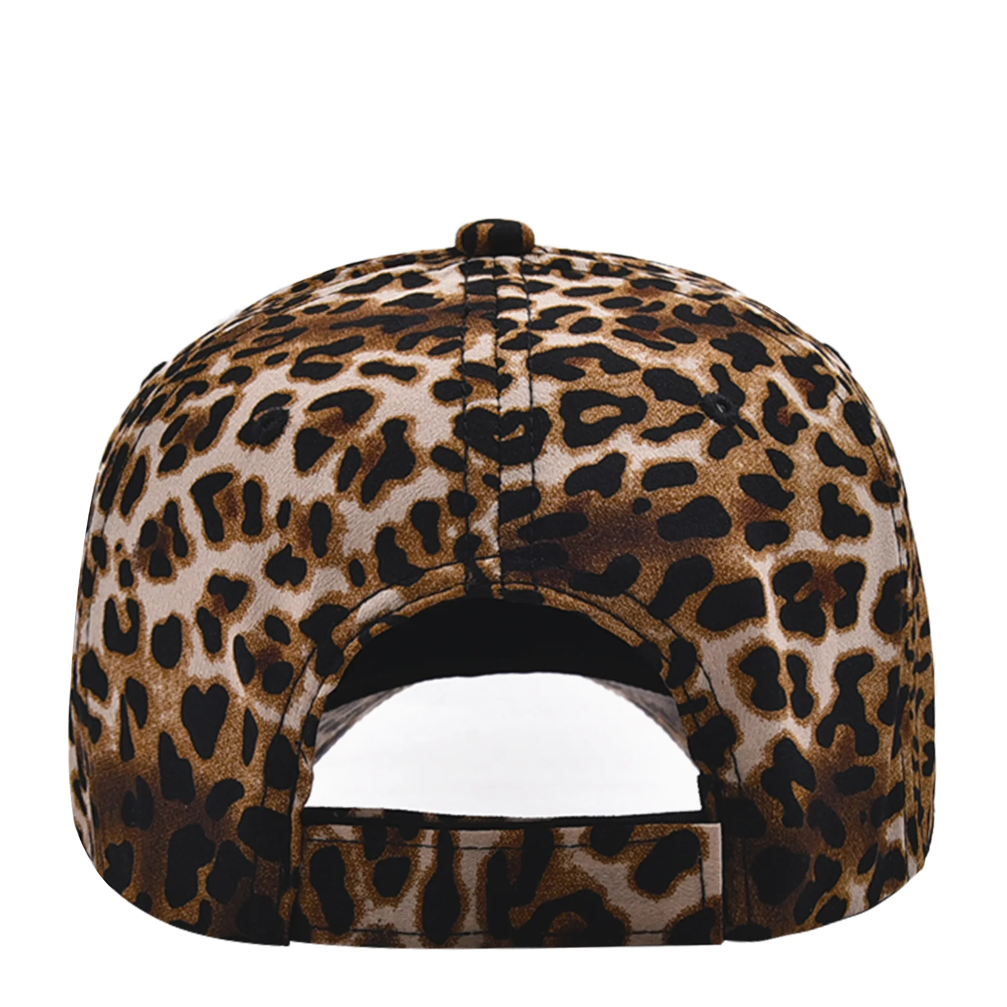 Women's Streetwear Leopard Curved Eaves Baseball Cap display picture 1