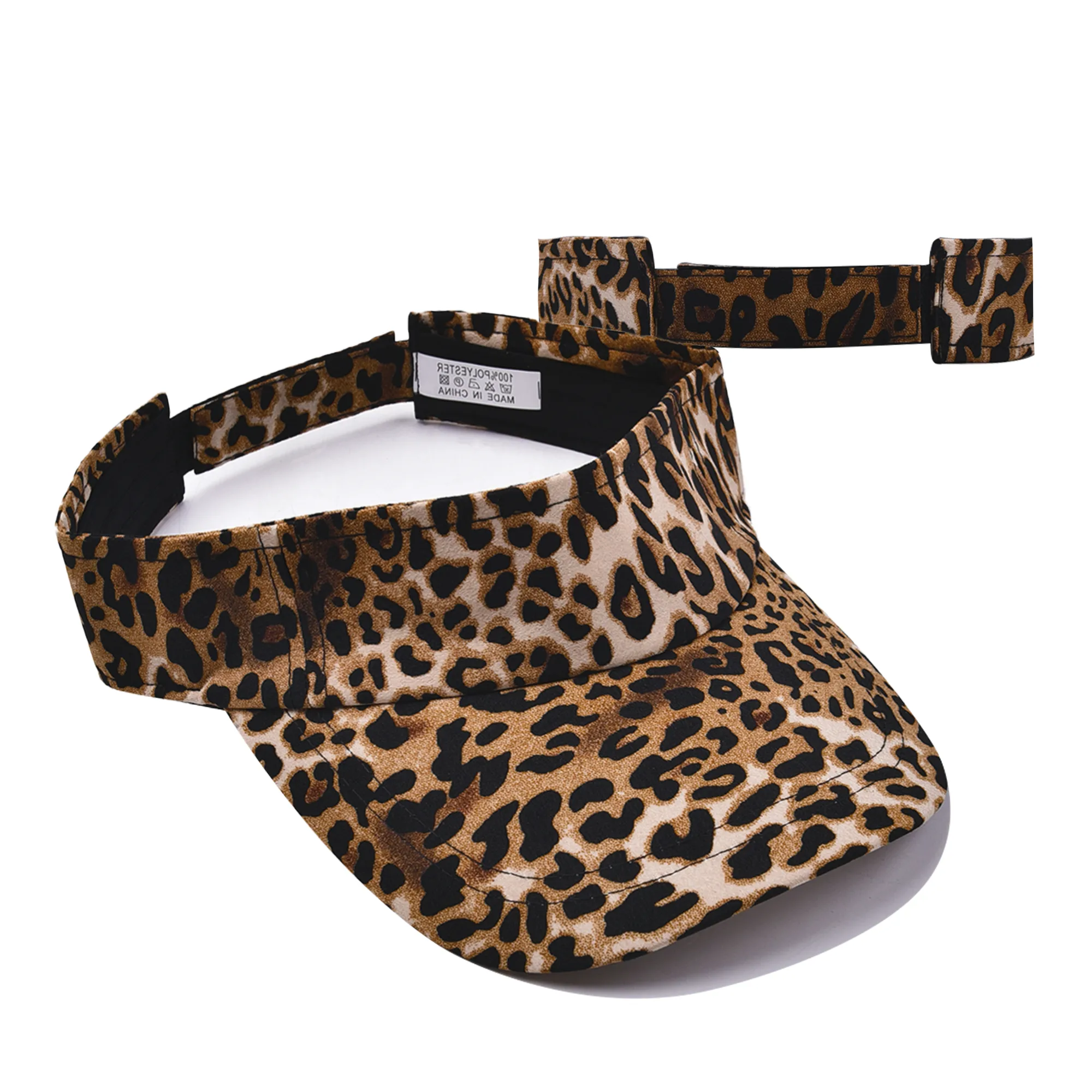 Women's Streetwear Leopard Curved Eaves Baseball Cap display picture 5