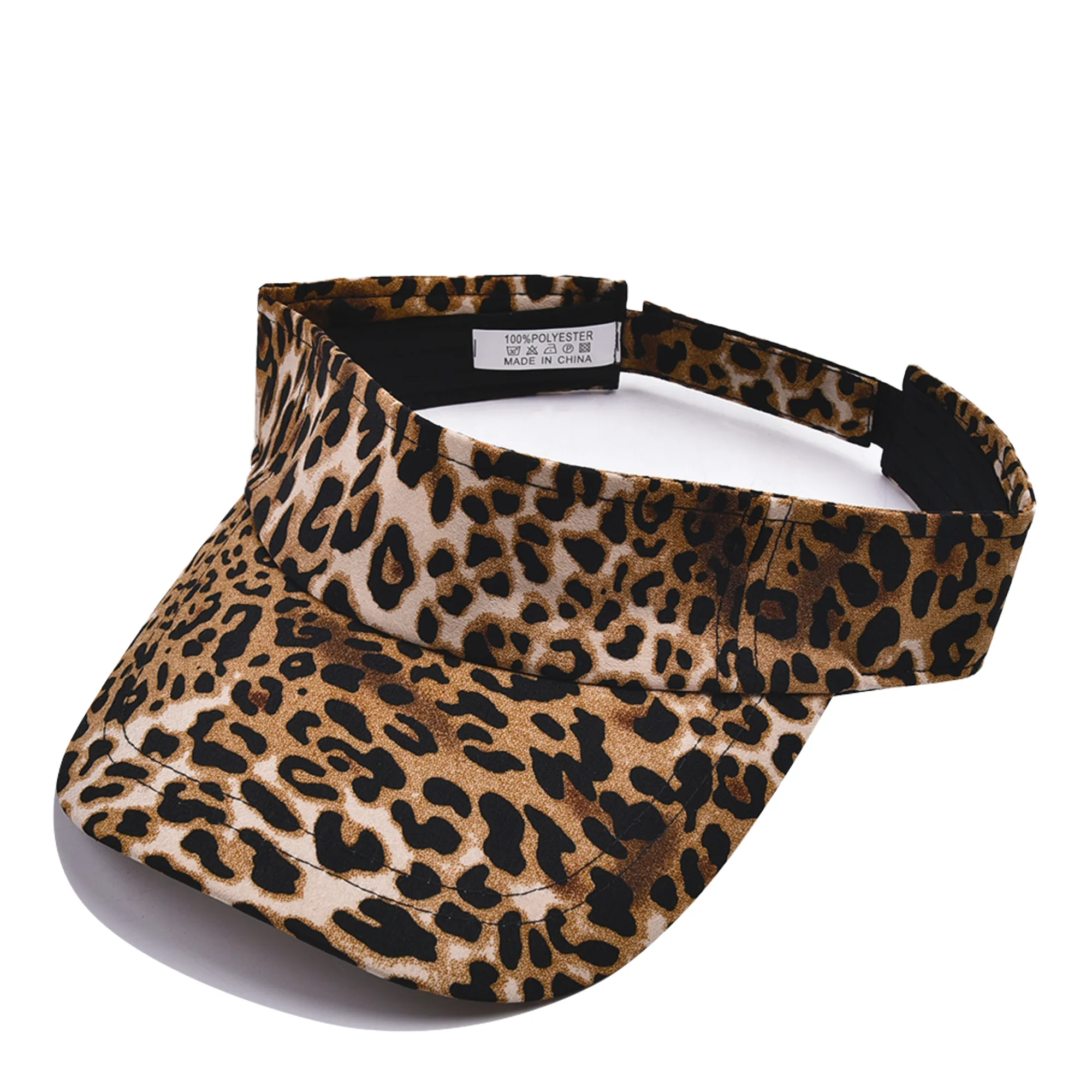 Women's Streetwear Leopard Curved Eaves Baseball Cap display picture 11