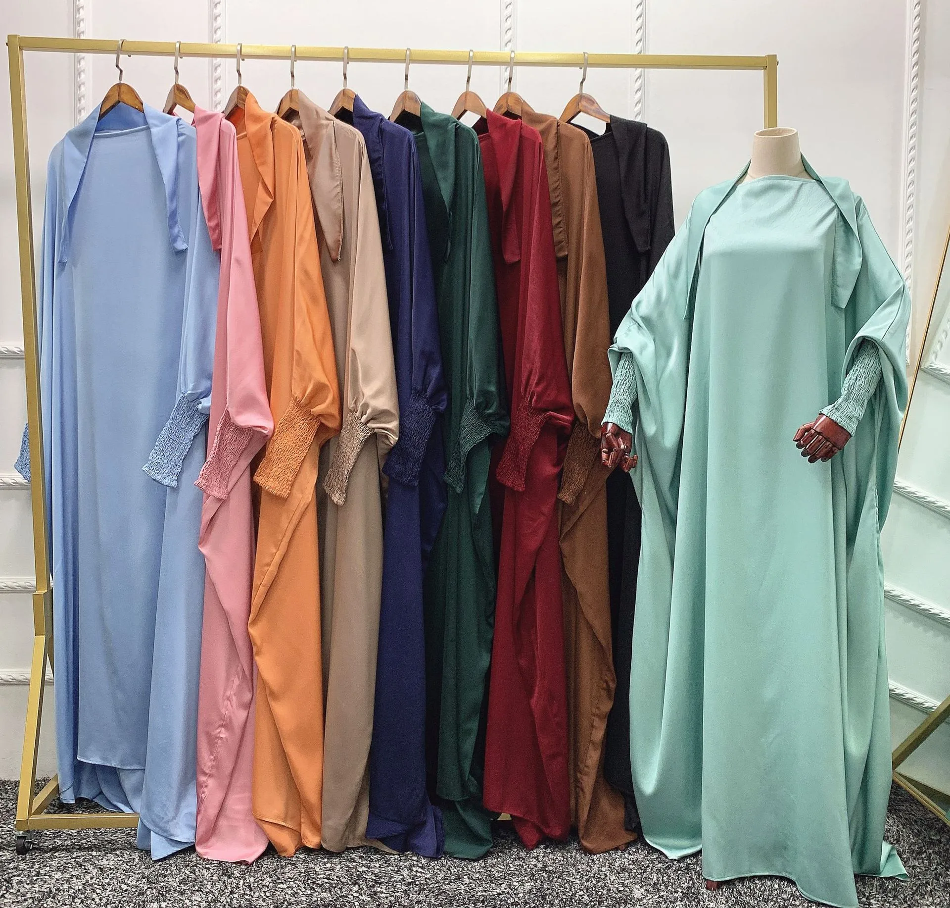 Europe And The United States  Southeast Asia Traditional Dress Women's Dress Plus Size Wholesale Women's Robe Dress display picture 2