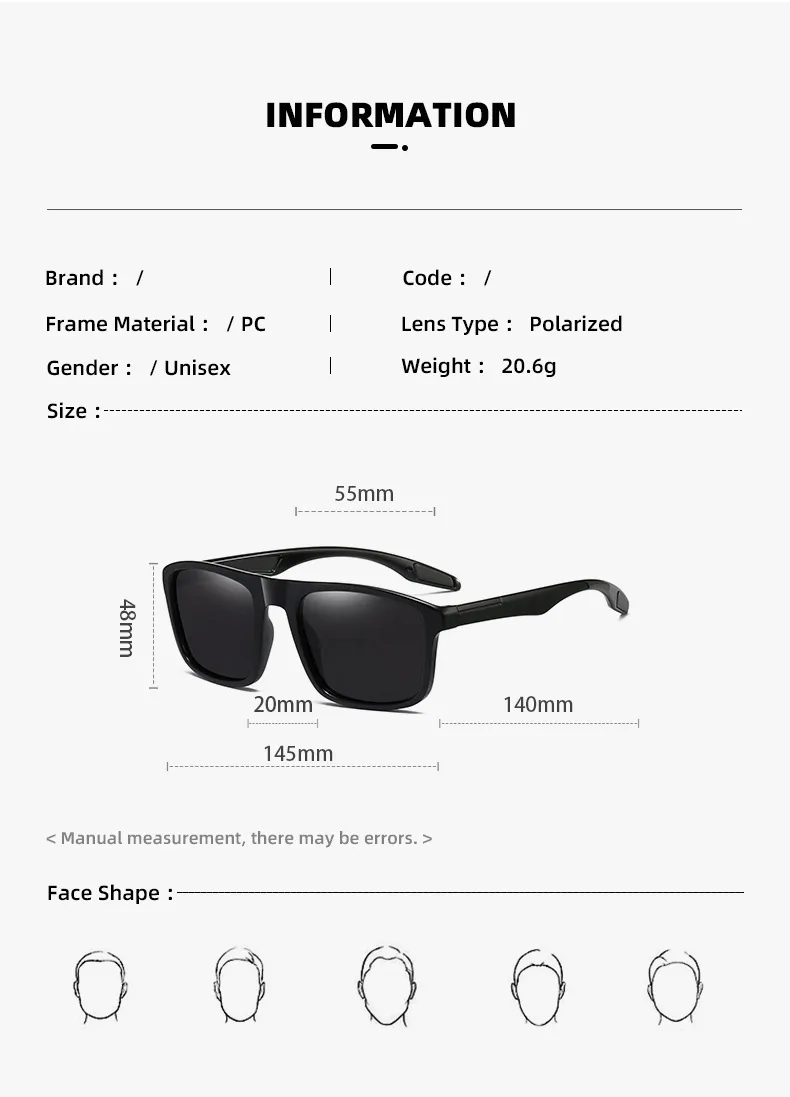 P0089 Fashion Men's Driving Polarized Sunglasses Outdoor Leisure Sunglasses  Travel Sunglasses P0101 display picture 3