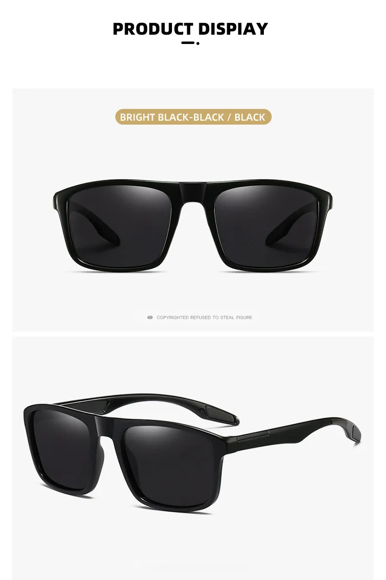 P0089 Fashion Men's Driving Polarized Sunglasses Outdoor Leisure Sunglasses  Travel Sunglasses P0101 display picture 6