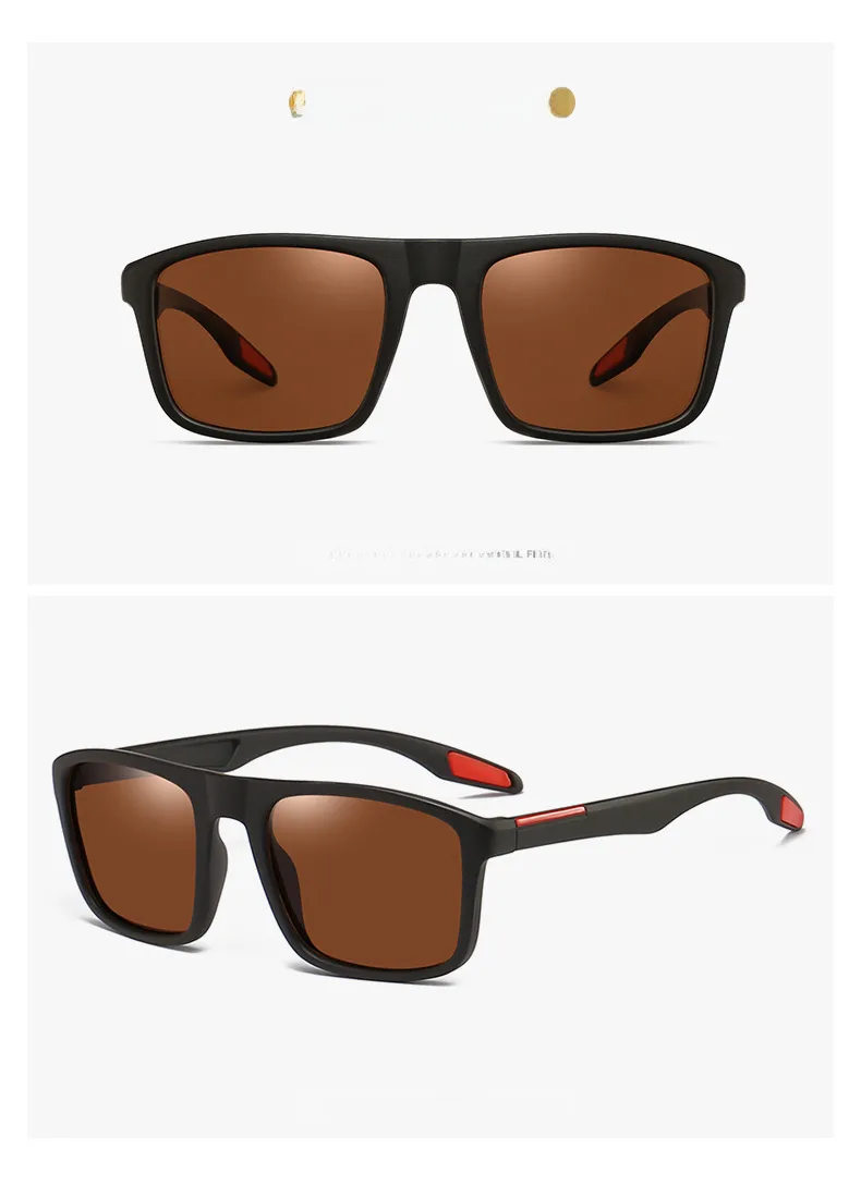 P0089 Fashion Men's Driving Polarized Sunglasses Outdoor Leisure Sunglasses  Travel Sunglasses P0101 display picture 12