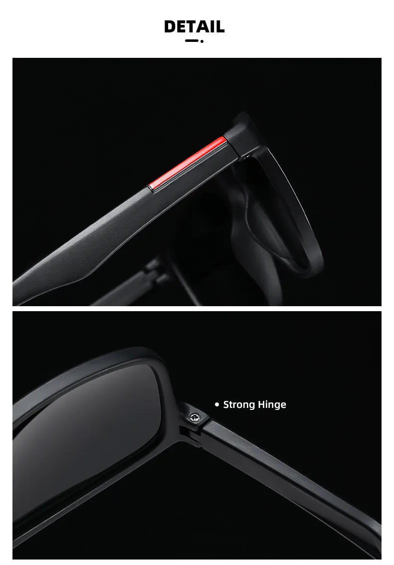P0089 Fashion Men's Driving Polarized Sunglasses Outdoor Leisure Sunglasses  Travel Sunglasses P0101 display picture 15