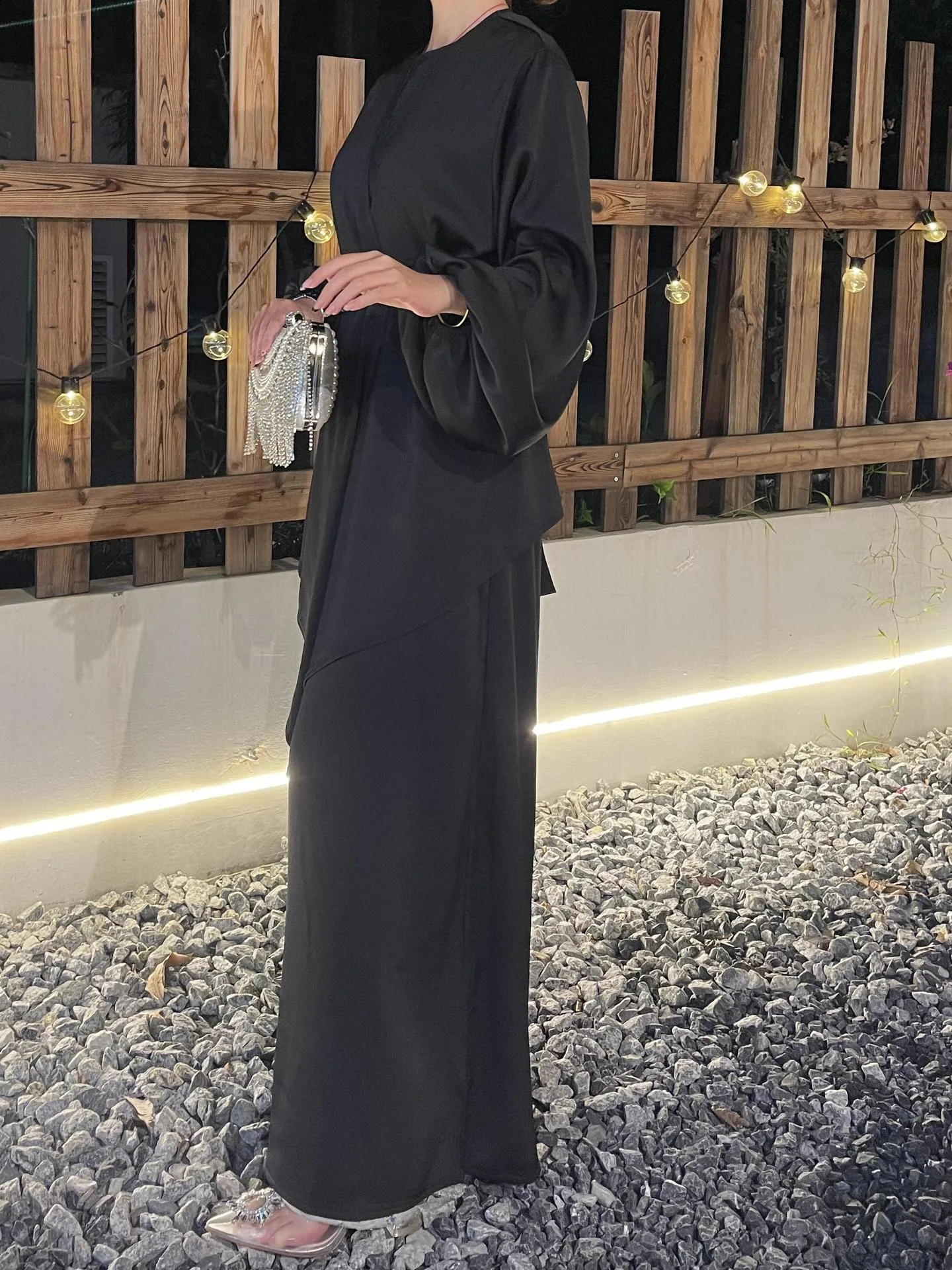 Foreign Trade Women's Clothing Muslim Clothing Abaya New Robe Dress Long Dress display picture 12