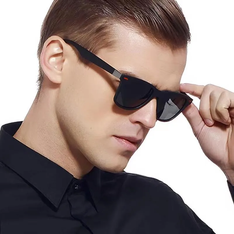 Jingwei  Explosions Classic Sports Sunglasses Men's Outdoor Fashion Casual Driving Fishing Anti-ultraviolet Sunglasses display picture 2