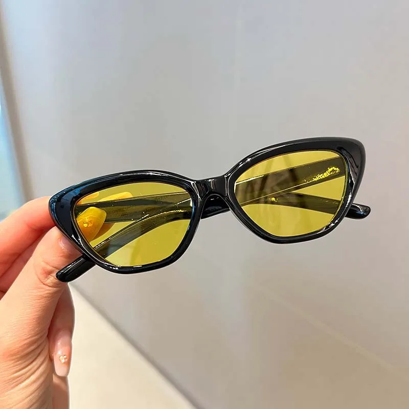 Children's New Sunglasses Simple Frame Color Men And Women Treasure Han Feng Ins Round Frame Sunglasses Clear Travel Style display picture 4