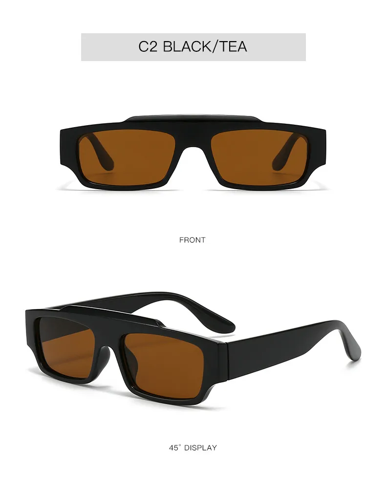 New  Small Frame Fashion Sunglasses Trendy Street Shot Net Red Sunglasses Men And Women  INS Wind Sunglasses display picture 6