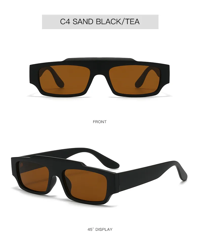 New  Small Frame Fashion Sunglasses Trendy Street Shot Net Red Sunglasses Men And Women  INS Wind Sunglasses display picture 8
