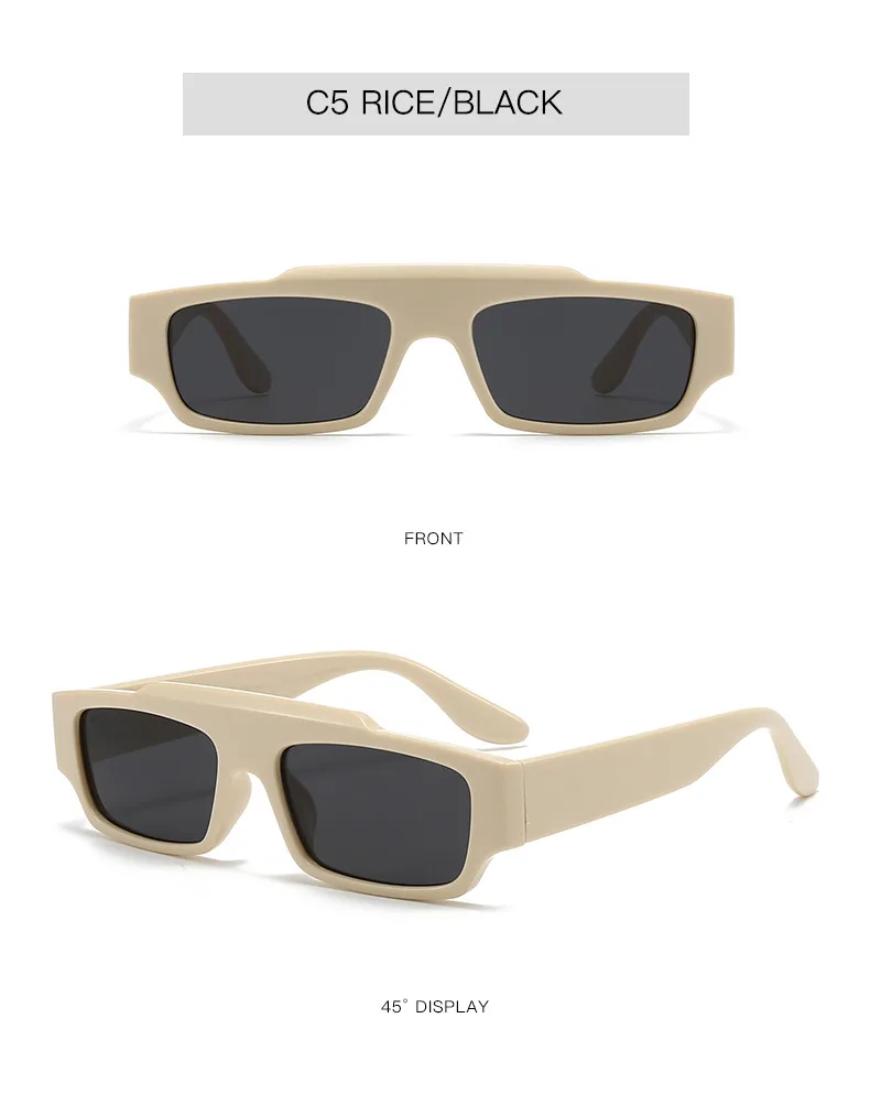 New  Small Frame Fashion Sunglasses Trendy Street Shot Net Red Sunglasses Men And Women  INS Wind Sunglasses display picture 9