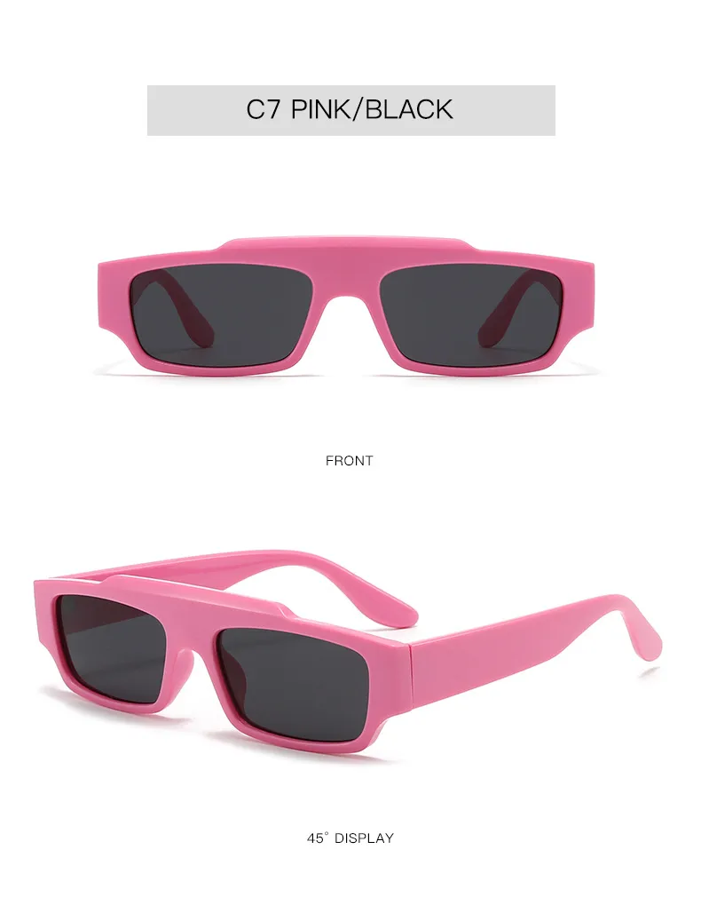 New  Small Frame Fashion Sunglasses Trendy Street Shot Net Red Sunglasses Men And Women  INS Wind Sunglasses display picture 11