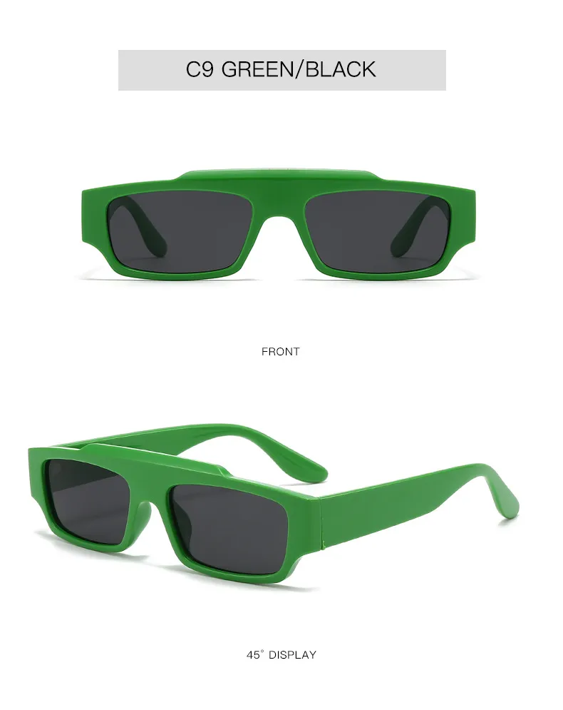 New  Small Frame Fashion Sunglasses Trendy Street Shot Net Red Sunglasses Men And Women  INS Wind Sunglasses display picture 13
