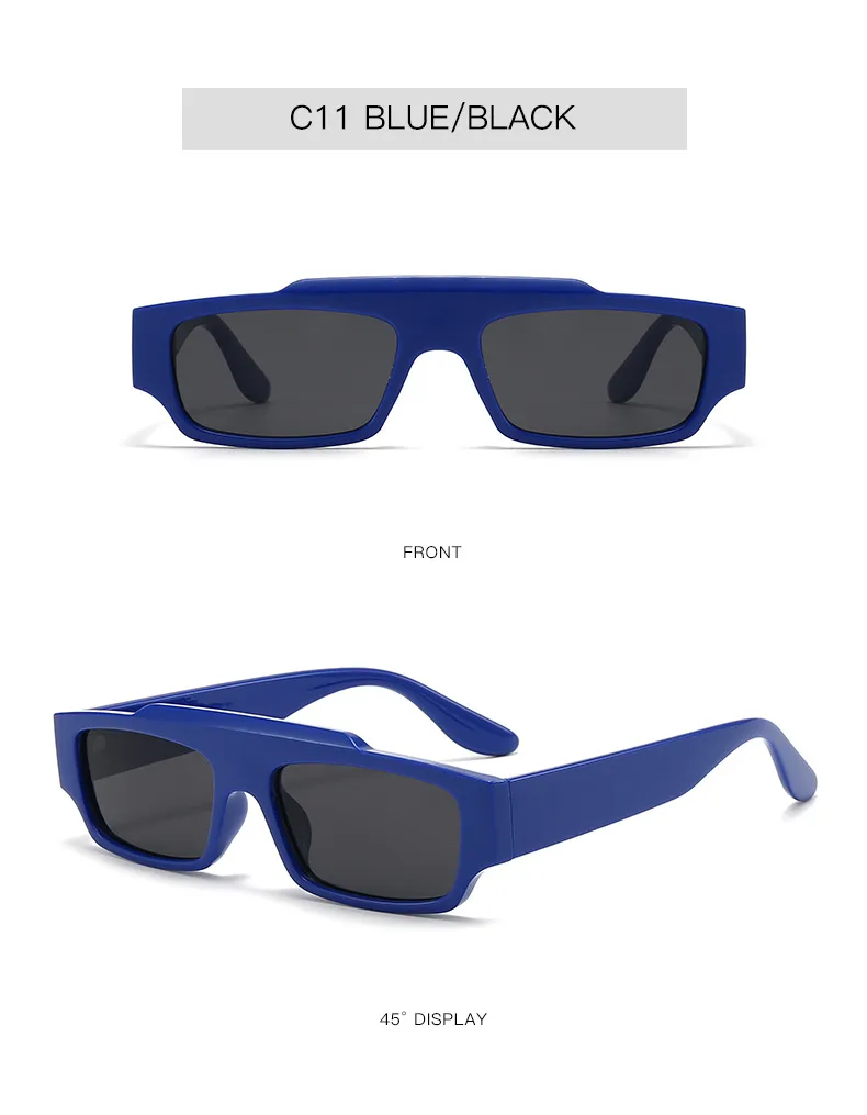 New  Small Frame Fashion Sunglasses Trendy Street Shot Net Red Sunglasses Men And Women  INS Wind Sunglasses display picture 15