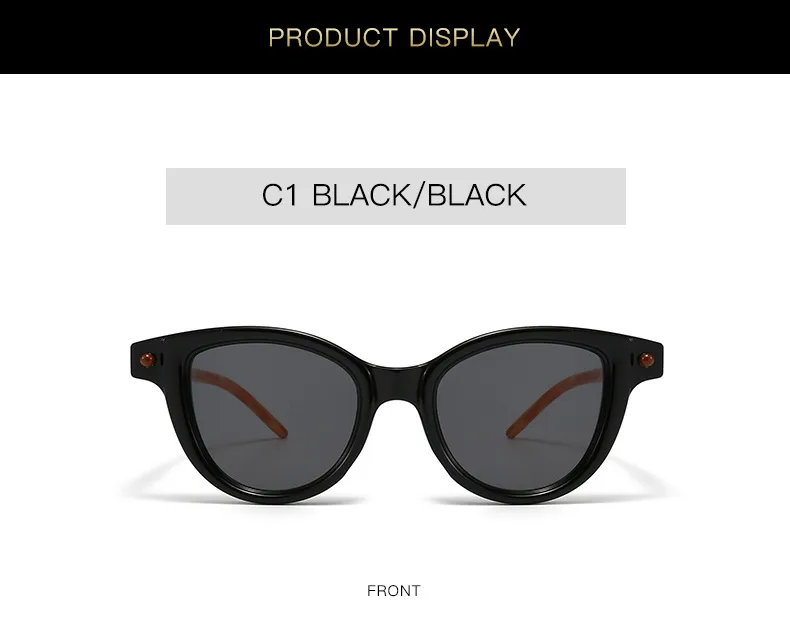New   Flat Glasses Frame Men's And Women's Cat's Eye Personalized Retro Glasses Frame Trendy Ins Anti-blue Light Flat Glasses display picture 5