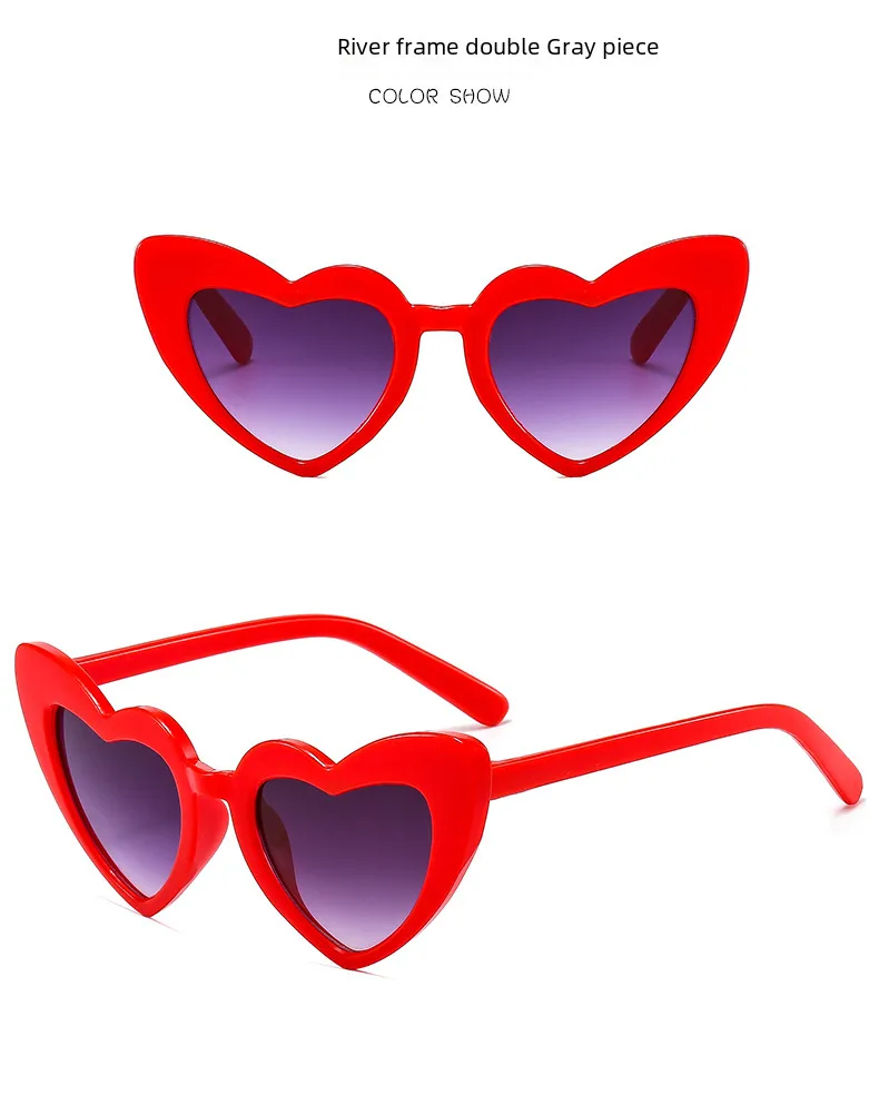 Manufacturers In Stock Children's Sunglasses Boys And Girls Love UV Protection Sunglasses Baby Sunshade Goggles display picture 6