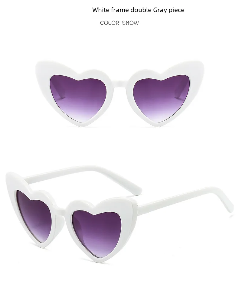 Manufacturers In Stock Children's Sunglasses Boys And Girls Love UV Protection Sunglasses Baby Sunshade Goggles display picture 9