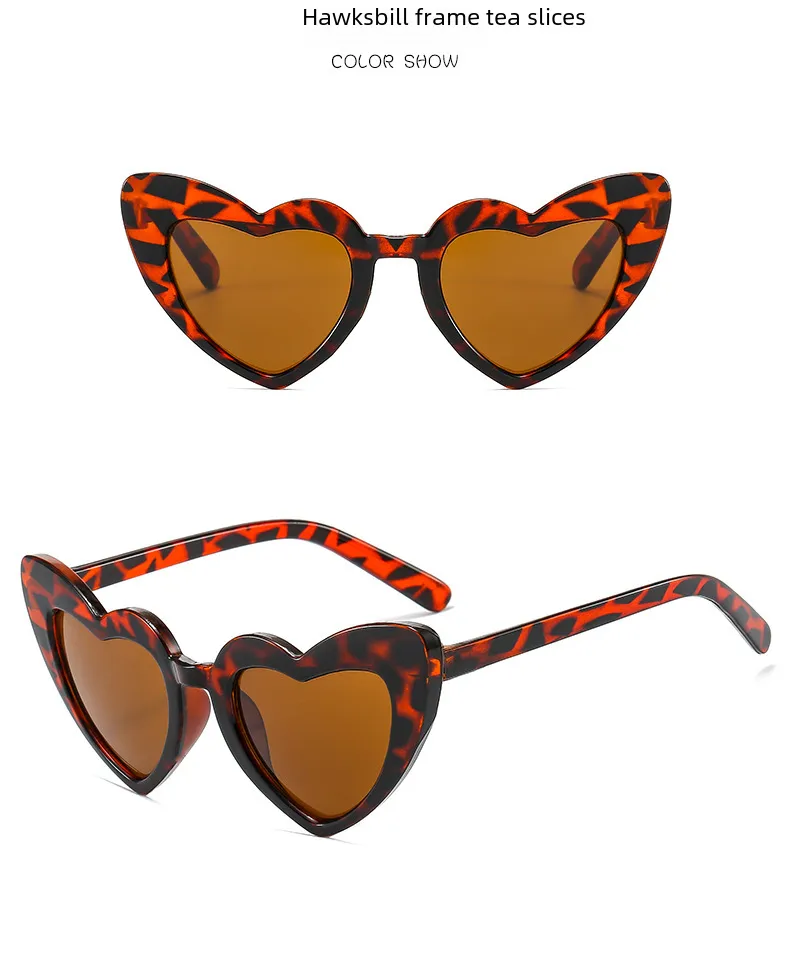 Manufacturers In Stock Children's Sunglasses Boys And Girls Love UV Protection Sunglasses Baby Sunshade Goggles display picture 10