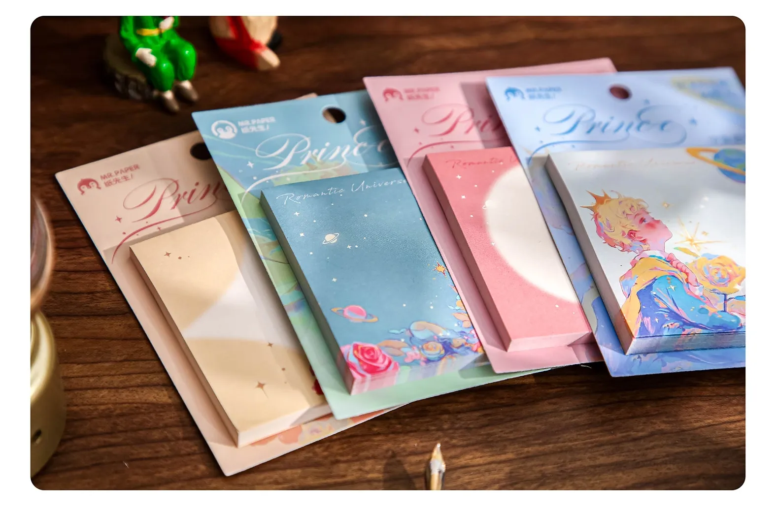 1 Piece Portrait Cartoon Oil Painting Class Learning School Paper Cartoon Style Cute Retro Sticky Note display picture 1