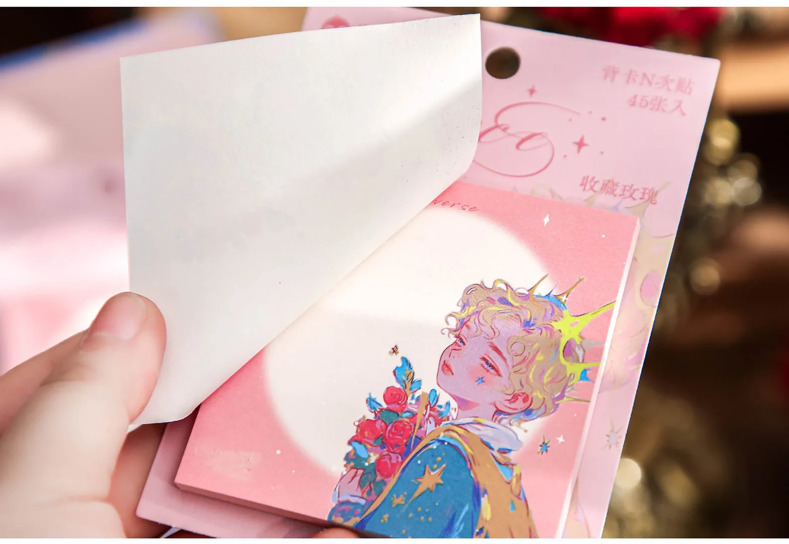 1 Piece Portrait Cartoon Oil Painting Class Learning School Paper Cartoon Style Cute Retro Sticky Note display picture 7