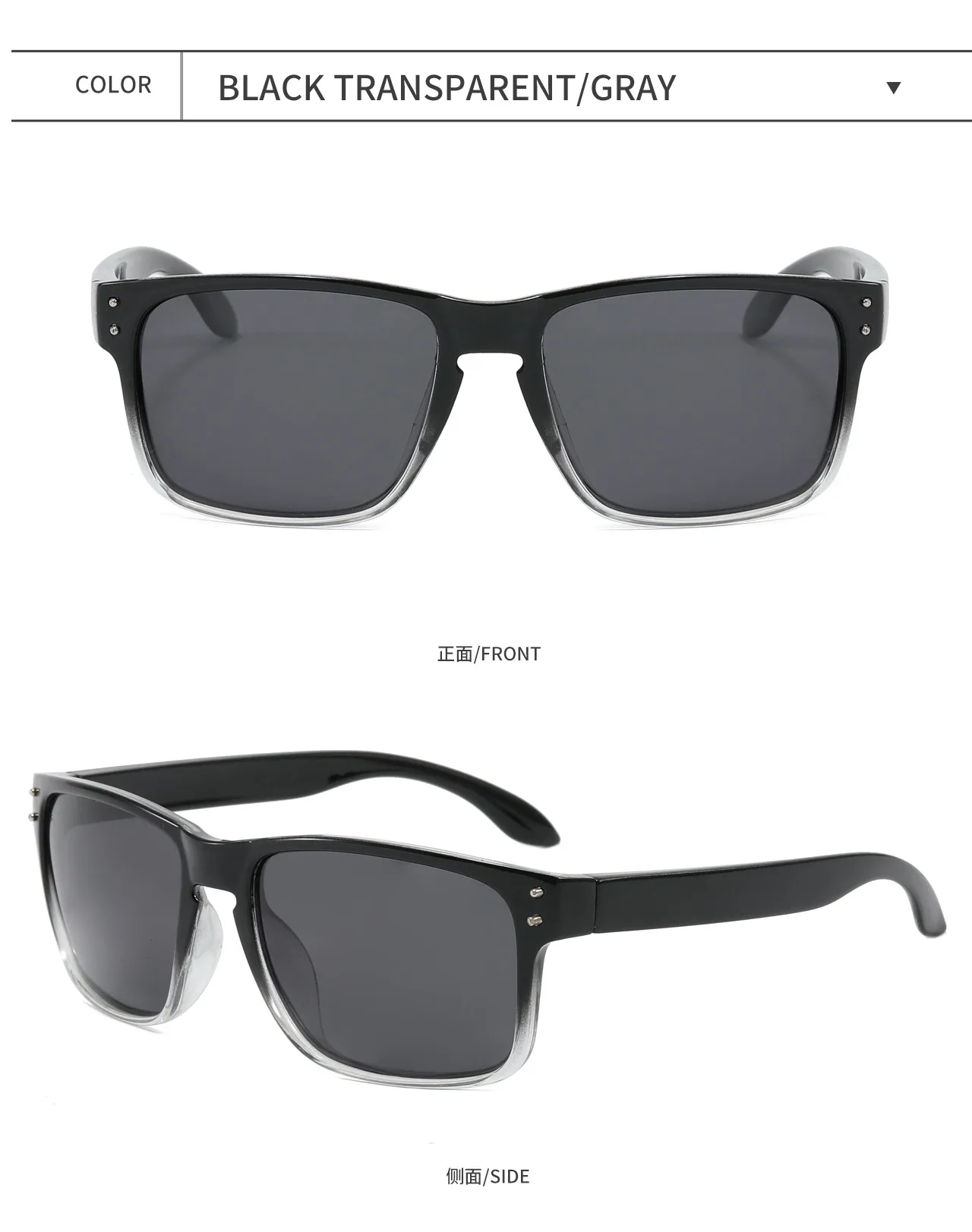 Explosions Outdoor Fishing Riding Glasses Colorful Colorful Polarized Sunglasses  Men's Sunglasses display picture 9