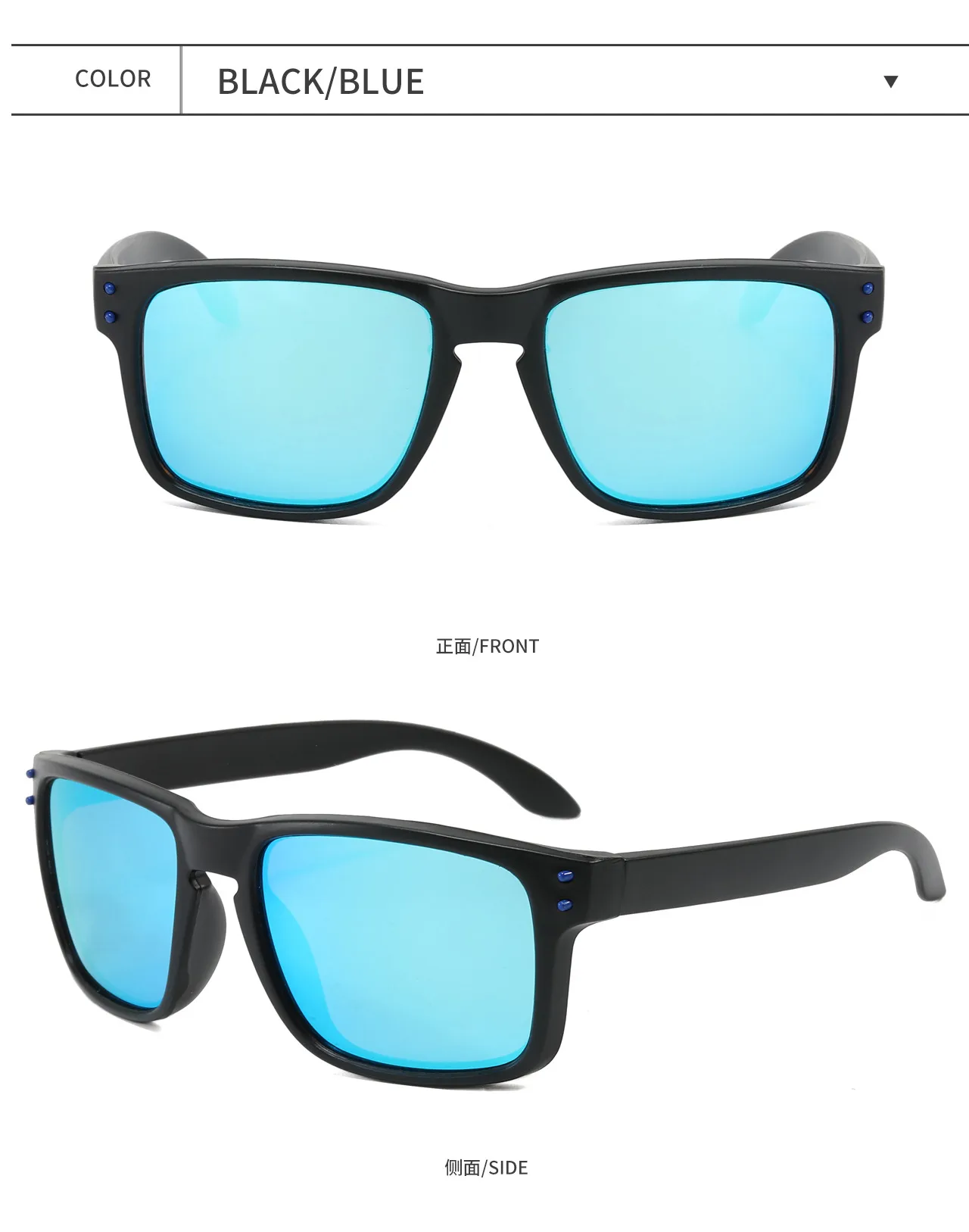 Explosions Outdoor Fishing Riding Glasses Colorful Colorful Polarized Sunglasses  Men's Sunglasses display picture 10