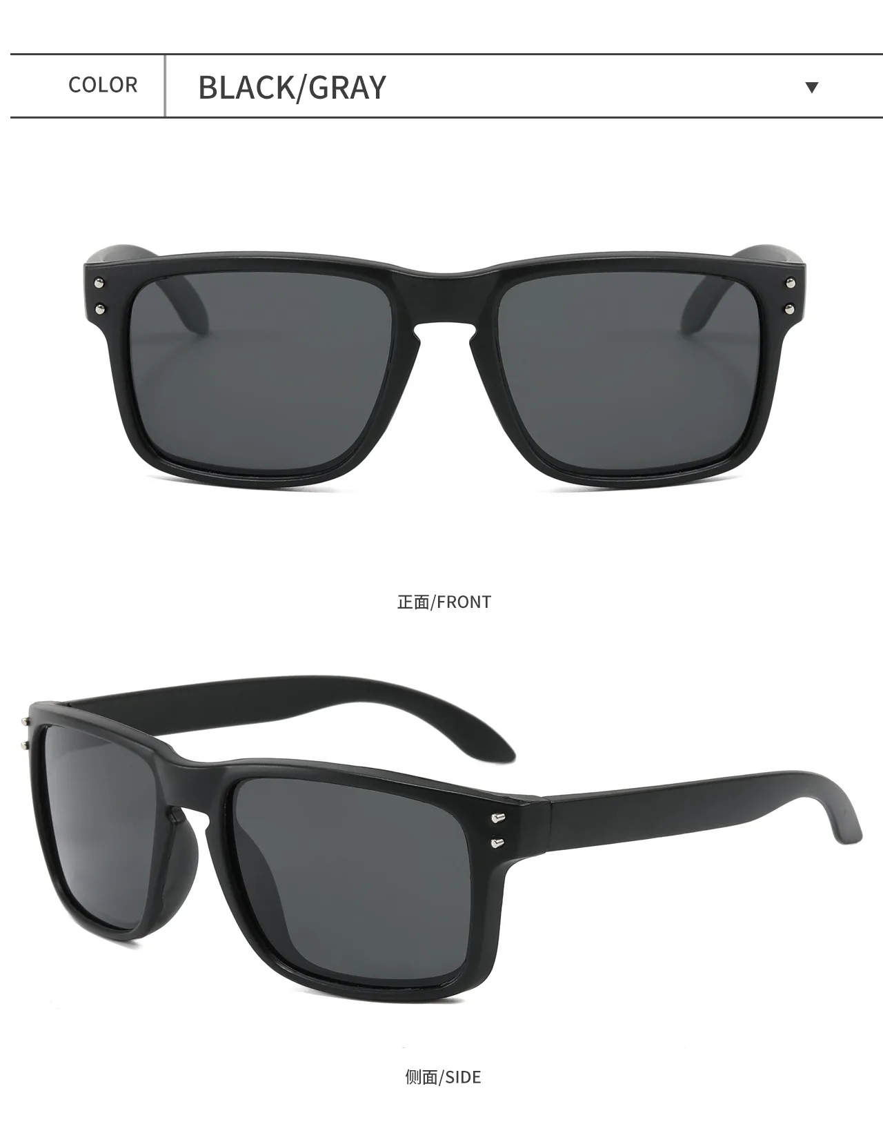 Explosions Outdoor Fishing Riding Glasses Colorful Colorful Polarized Sunglasses  Men's Sunglasses display picture 11