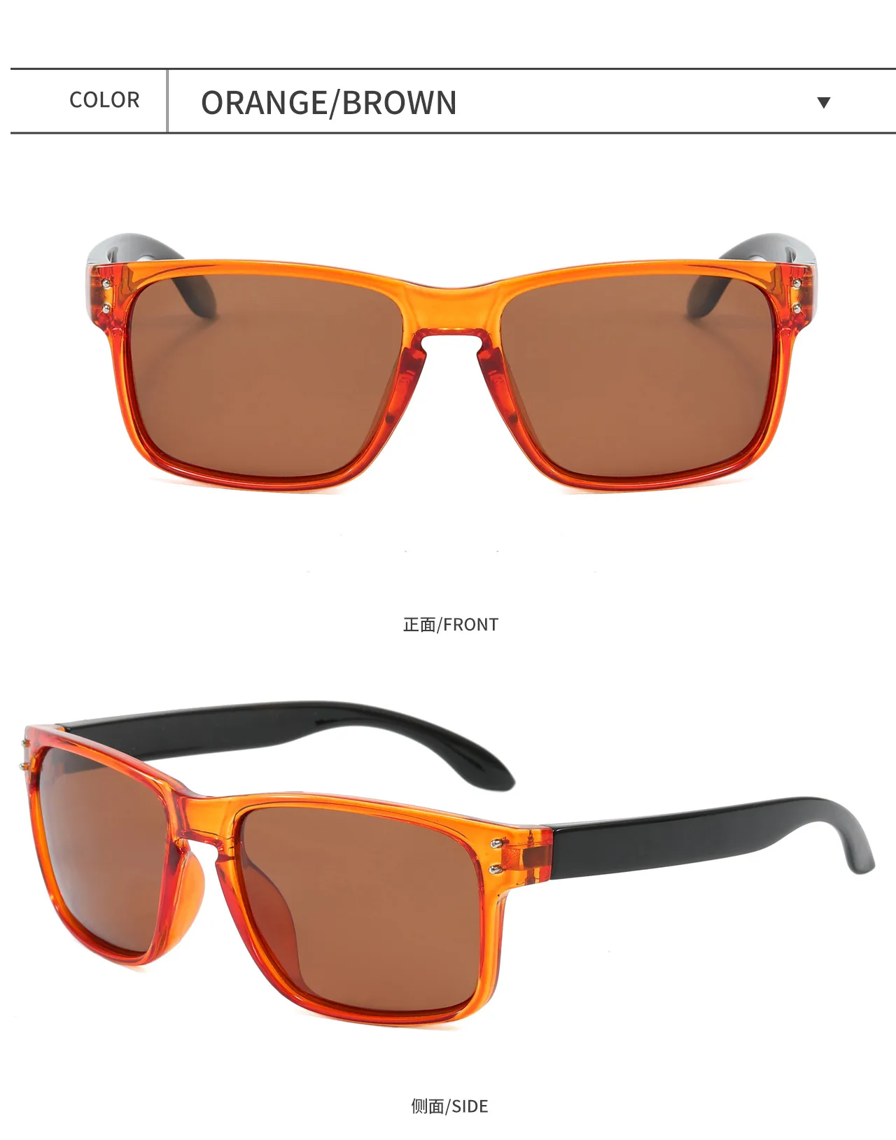 Explosions Outdoor Fishing Riding Glasses Colorful Colorful Polarized Sunglasses  Men's Sunglasses display picture 12