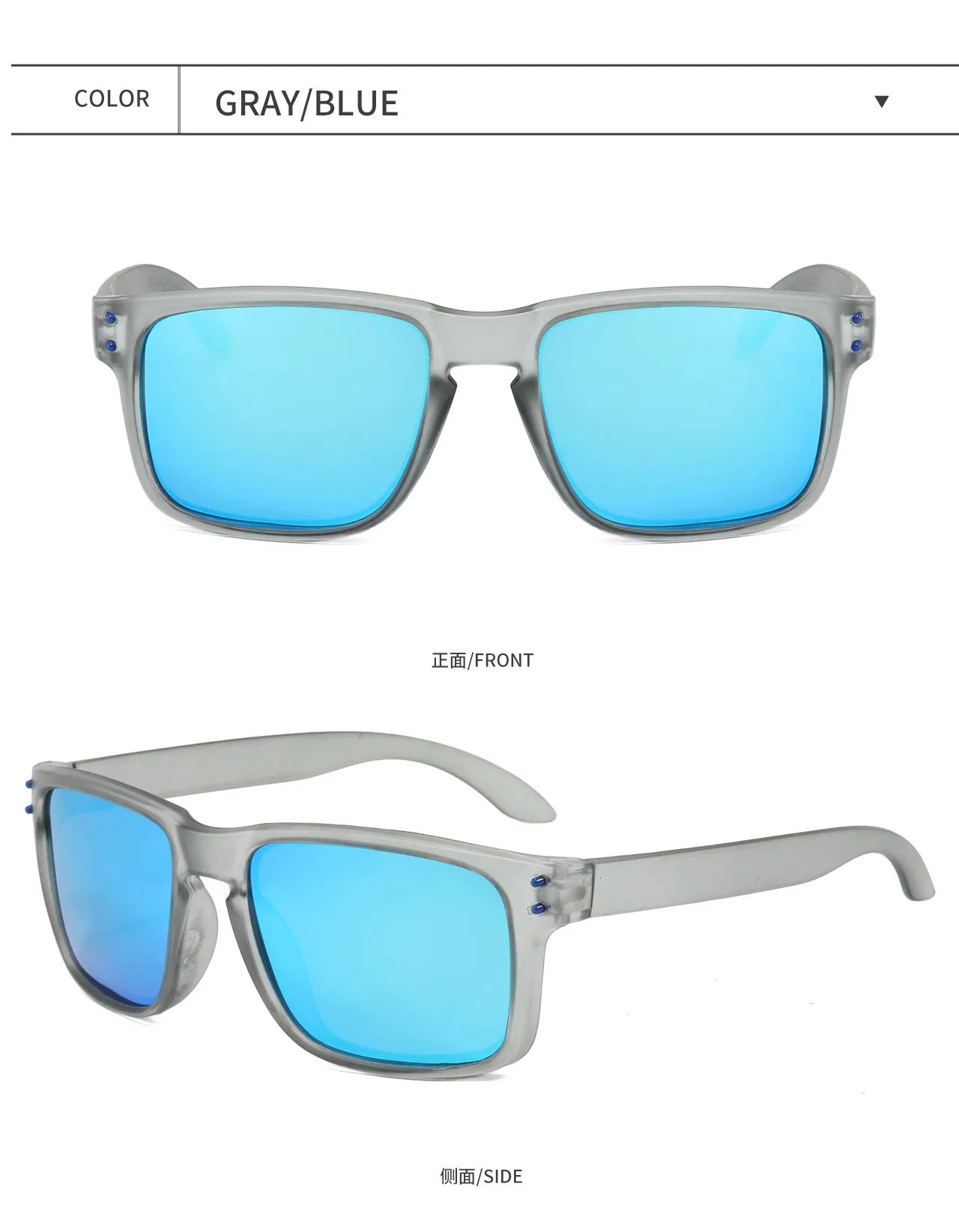 Explosions Outdoor Fishing Riding Glasses Colorful Colorful Polarized Sunglasses  Men's Sunglasses display picture 13