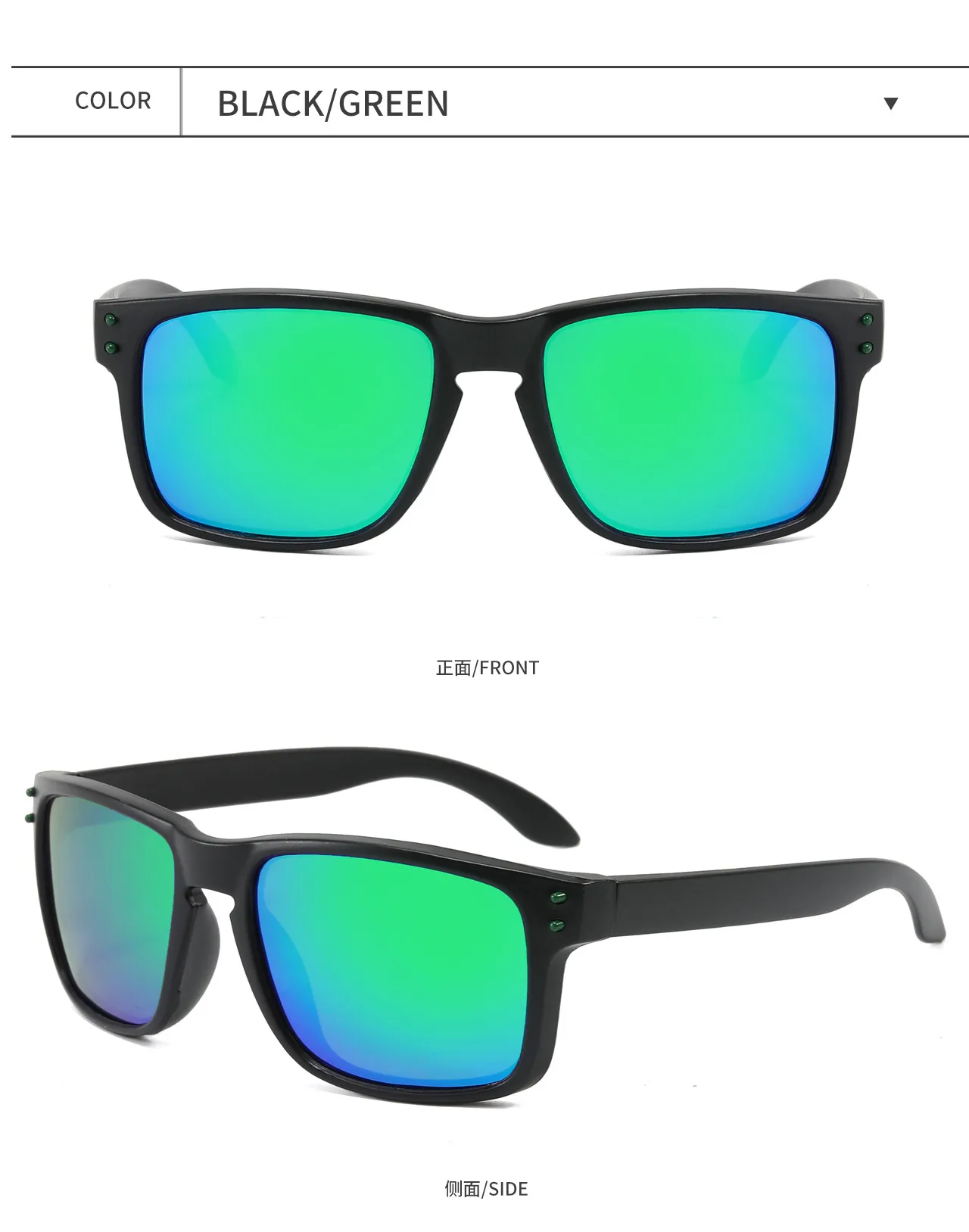 Explosions Outdoor Fishing Riding Glasses Colorful Colorful Polarized Sunglasses  Men's Sunglasses display picture 15