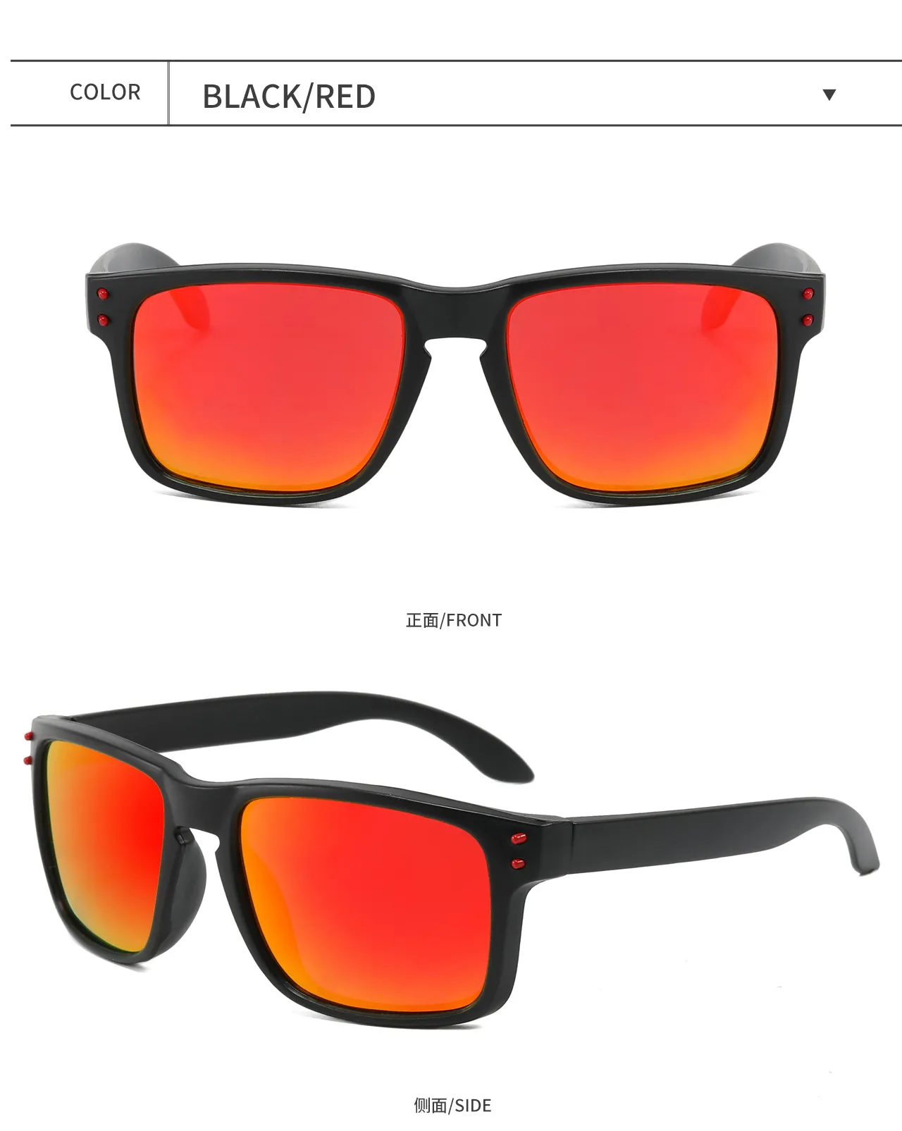 Explosions Outdoor Fishing Riding Glasses Colorful Colorful Polarized Sunglasses  Men's Sunglasses display picture 16