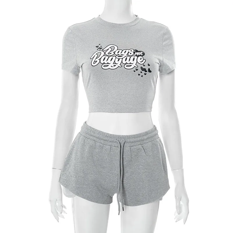 Daily Sports Women's Classic Style Streetwear Solid Color Spandex Polyester Shorts Co-ord Set Shorts Sets display picture 10