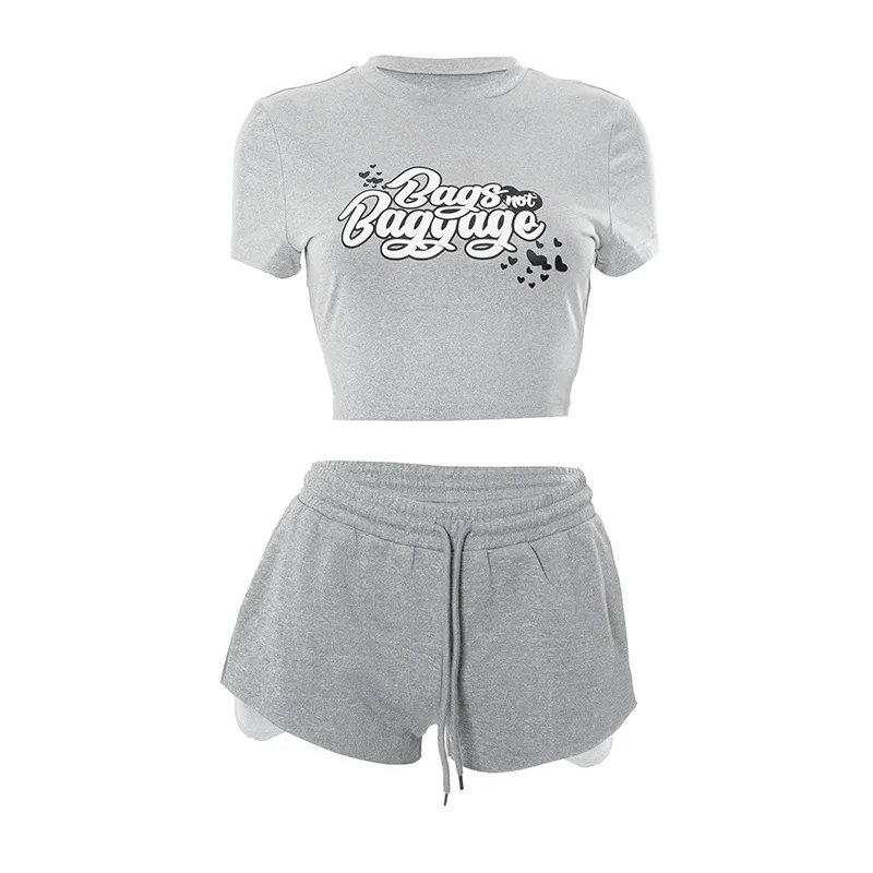 Daily Sports Women's Classic Style Streetwear Solid Color Spandex Polyester Shorts Co-ord Set Shorts Sets display picture 13