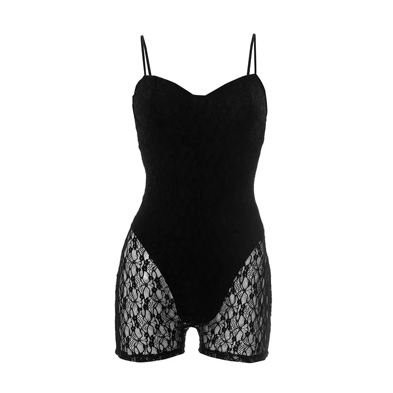 Women's Daily Street Streetwear Solid Color Shorts Rompers display picture 22