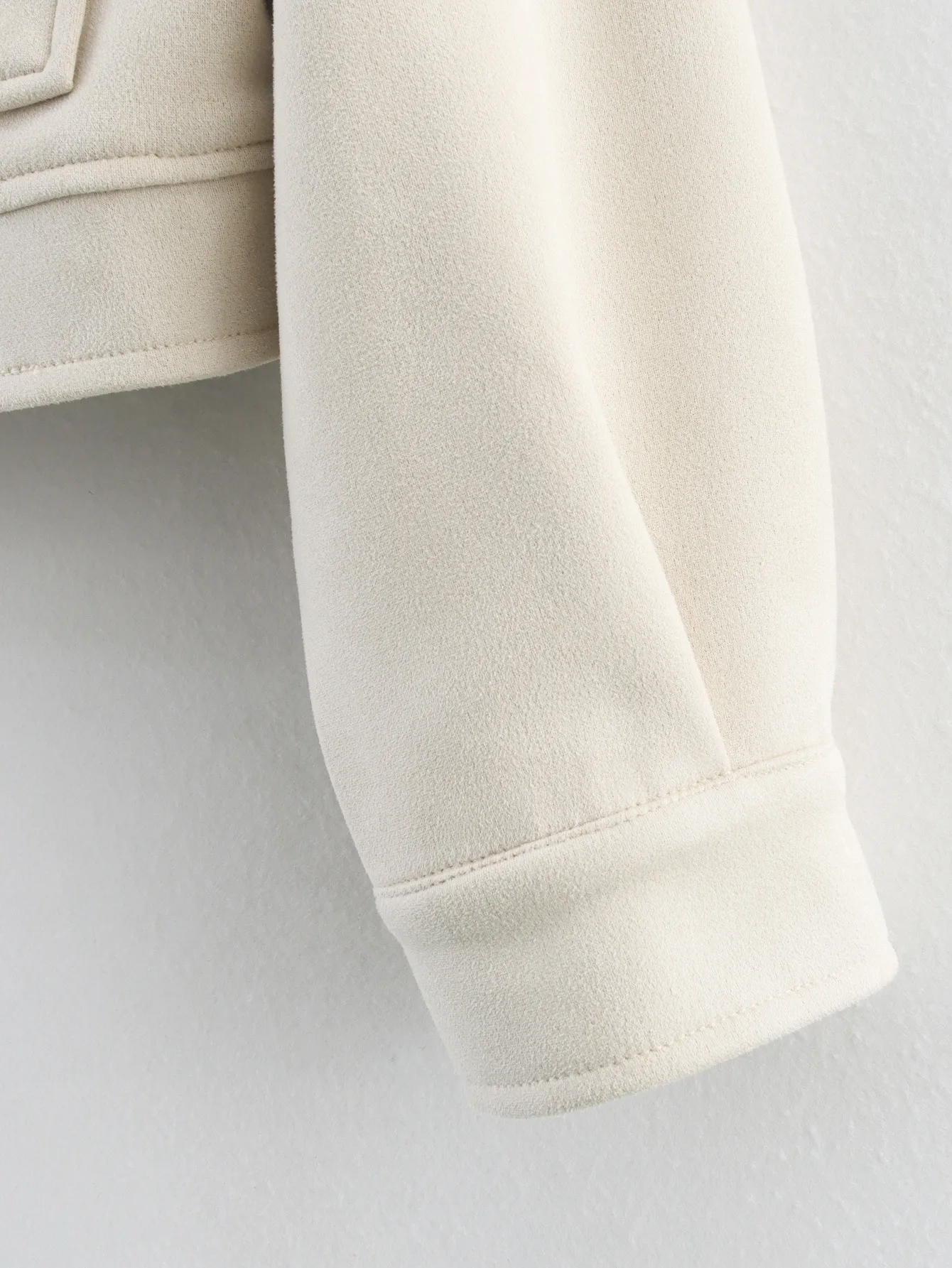European Style Suede Jacket Outerwear Women's College Fresh Sweet Loose Fit Long Sleeve Vintage Style Fashion Outerwear display picture 19