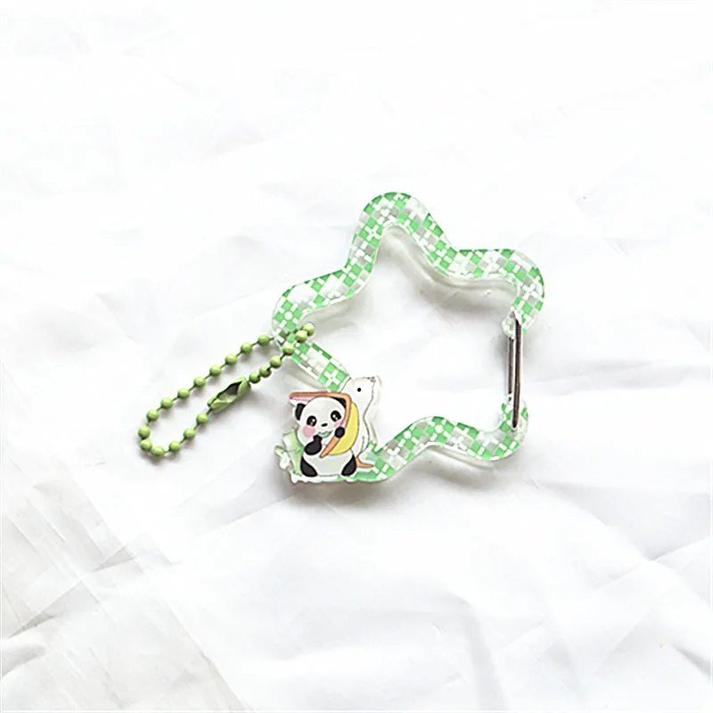 Acrylic Keychain Cartoon Character Pendant Metal Acrylic Key Ring Cute Sweet Casual Style Suitable For Daily Party Holiday Use display picture 6