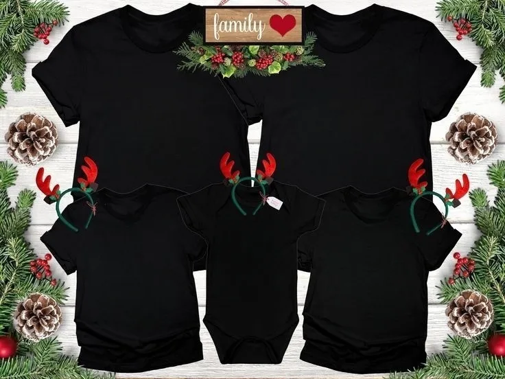 Customized Matching Family T-shirts Street Style Round Neck Short Sleeve Cotton Patriotic Design For Daily And Independence Day display picture 9