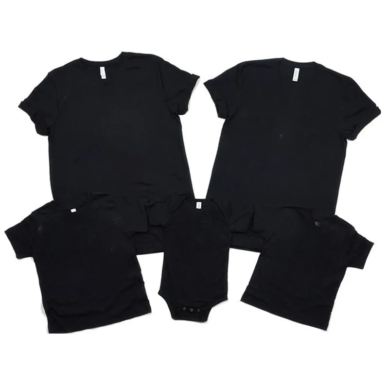 Customized Matching Family T-shirts Street Style Round Neck Short Sleeve Cotton Patriotic Design For Daily And Independence Day display picture 6