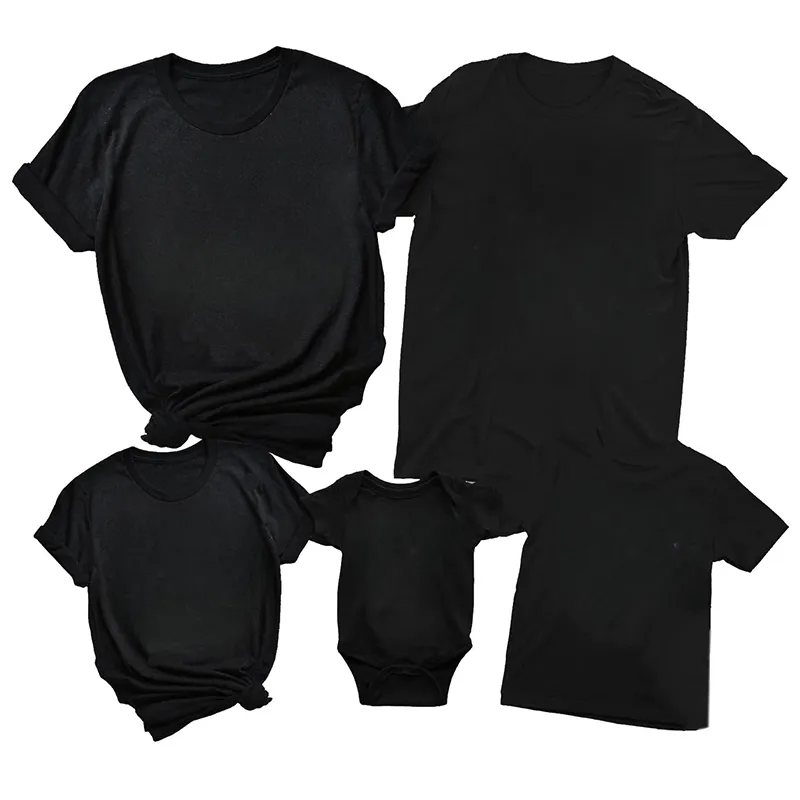Customized Matching Family T-shirts Street Style Round Neck Short Sleeve Cotton Patriotic Design For Daily And Independence Day display picture 12