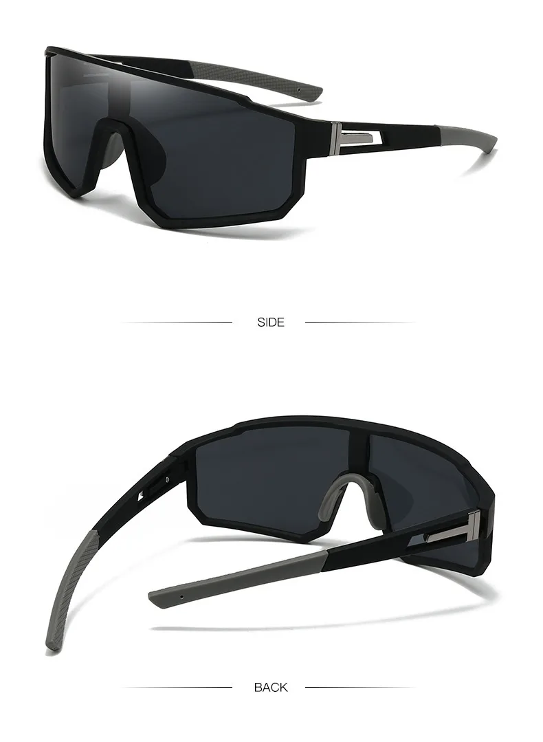 New  Large-Frame Cycling Glasses For Men, Outdoor Sports Windproof Sunglasses For Women, Mountaineering One-Piece Goggles, Ski Goggles display picture 3