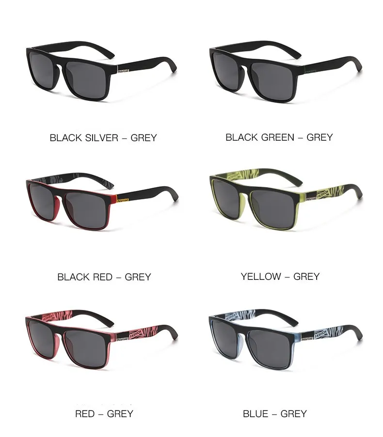 New Sports Glasses Men's Polarized Sunglasses Color Film Real Film Cycling Glasses Mountaineering Sunglasses  Style Sunglasses display picture 5