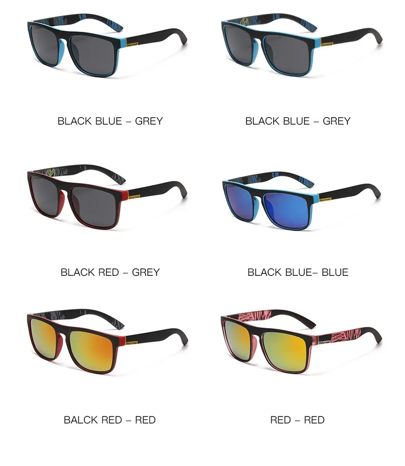 New Sports Glasses Men's Polarized Sunglasses Color Film Real Film Cycling Glasses Mountaineering Sunglasses  Style Sunglasses display picture 6