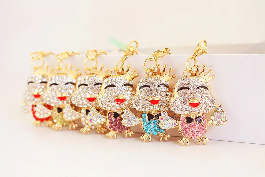 1 Piece Elegant Lady Pastoral Crown Alloy Unisex Keychain display picture 1