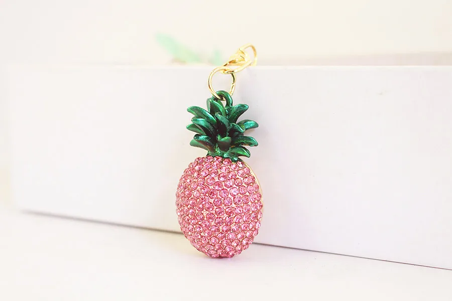 1 Piece Pastoral Pineapple Alloy Unisex Keychain display picture 6
