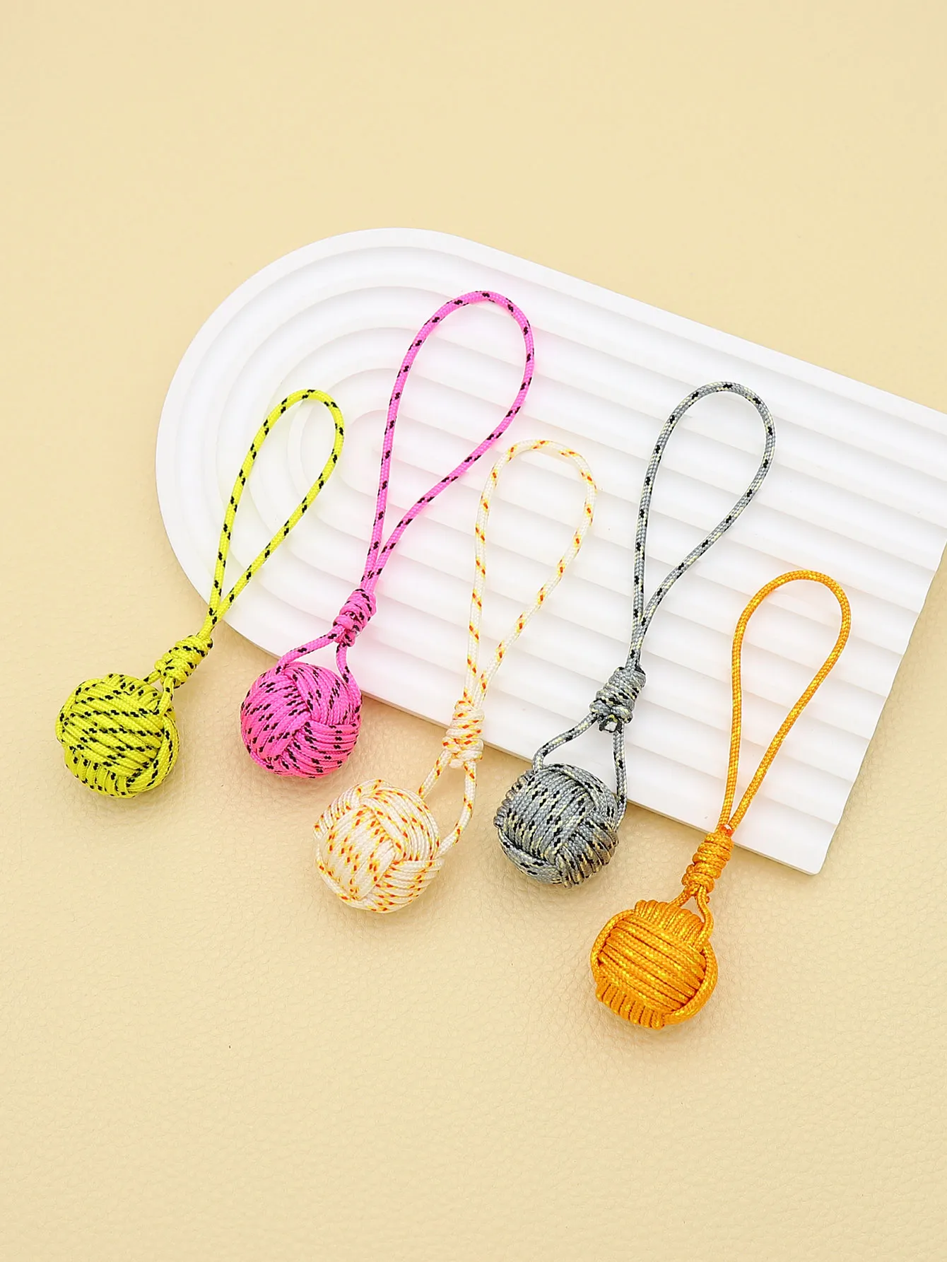 1 Piece All Seasons Polyester Solid Color Bag Pendant display picture 5