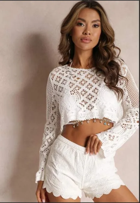 Women's Casual Solid Color Hollow Out Knitwear display picture 8